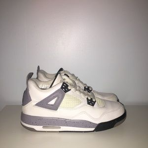 Jordan Retro Cement 4 (Kids Size 5.5)